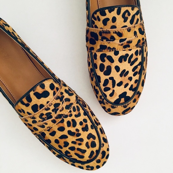 J. Crew Shoes - J. Crew Calf Hair Penny Loafers